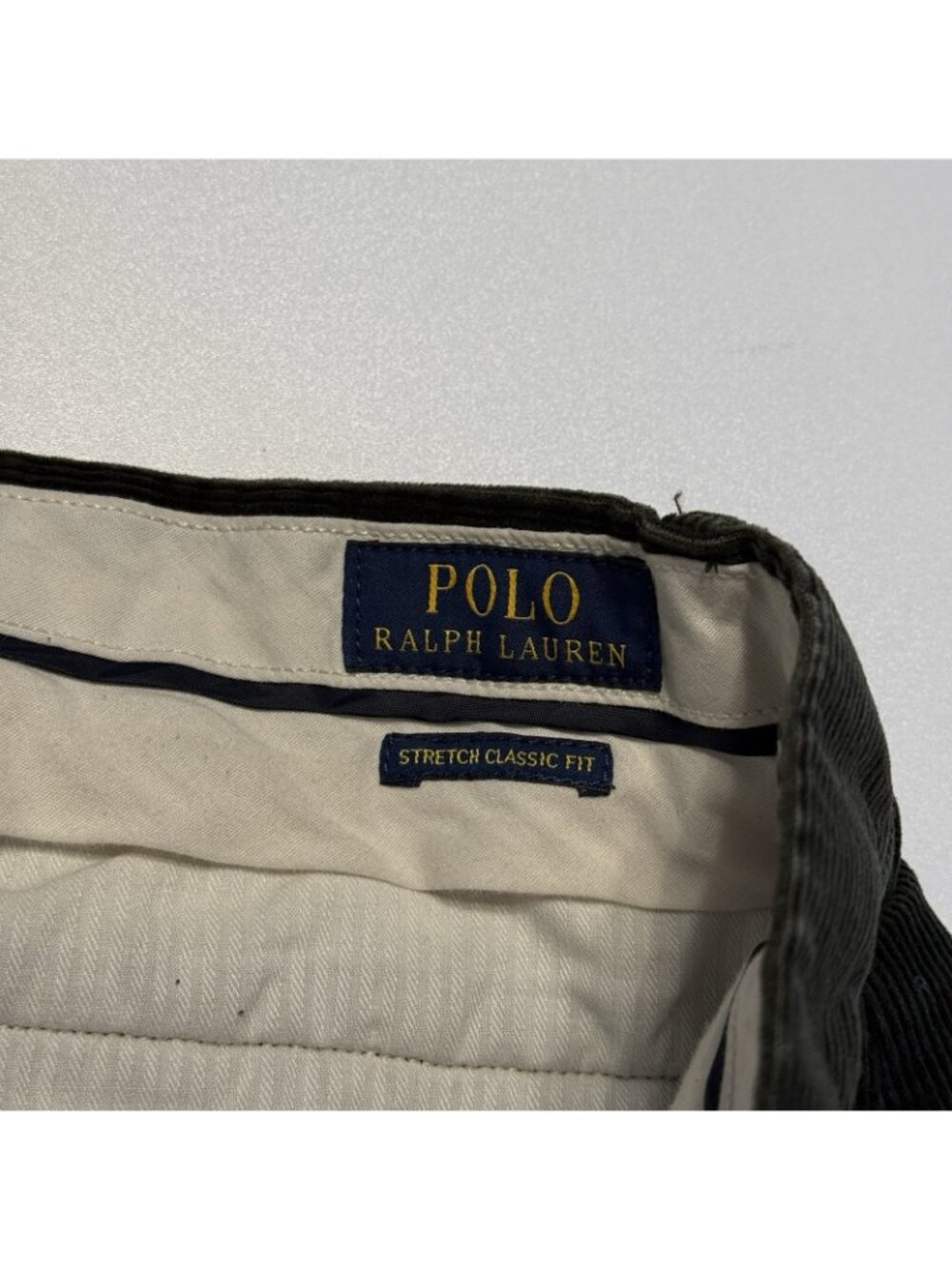 Polo Ralph Lauren Corduroy Pants Mens 29x30 Ribbed Stretch Classic Fit - Picture 7 of 12